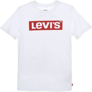 Levi´s ® Kids Graphic T-shirt Met Korte Mouwen Wit 10 Years Jongens,Meisjes