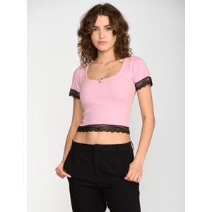 Vive Maria - Sweet Crop top - XXL - Roze