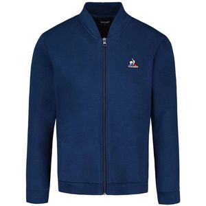 Le Coq Sportif 2320639 Saison N°1 Sweatshirt Met Rits Blauw S Vrouw