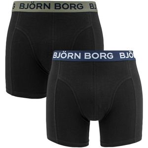 Björn Borg heren cotton stretch 2P boxers zwart III