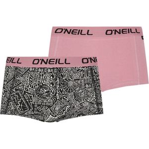 O'Neill dames boxershorts 2-pack - wave & mauve - S