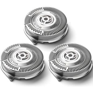 Scheeraccessoires - Zilver - 3-pack - Geschikt voor SH50 S5000 S5212 S5230 S5560 5570 5620