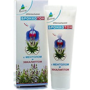 Natuurlijke Crème-balsem - met Menthol en Eucalyptus - verlicht bronchitis - borst massage 75ml