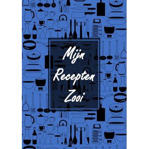 Boek Cadeau Man / Vrouw / Collega - Blanco Recepten Invulboek - ""Mijn Recepten Zooi