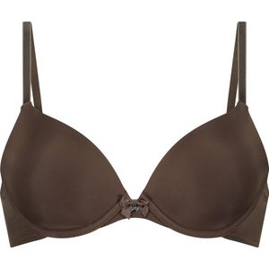 Hunkemöller - Voorgevormde Beugel Bh Plunge - Bruin