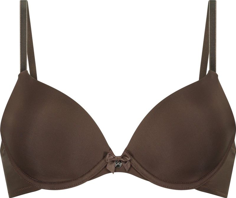Hunkemöller - Voorgevormde Beugel Bh Plunge - Bruin