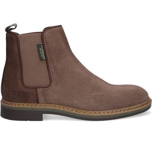 McGregor Heren Boots - Bruin - Chelsea Boots - Suède - Elastiek