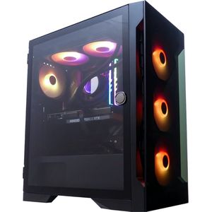 BitBull i5 14400 10-Core Game PC – GeForce RTX 4060 ti 8GB – Liquid Cooled – 4.7GHz TURBO – 1TB Samsung EVO M2 SSD – 32GB DDR5 RGB RAM – WiFi 6E|Bluetooth 5.3 - Windows 11 Professional