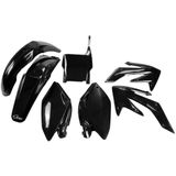 Ufo - Hokit104-001 - Plastic Set - Zwart - Voor Honda CRF 250R 2004-2005