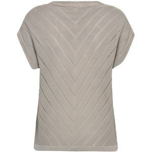 Freequent T-shirt Fqelina Pullover 206109 Simply Taupe Dames Maat - M
