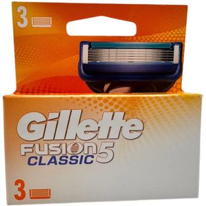 Gillette Fusion 5 Classic - Scheermesjes - 3-Pack