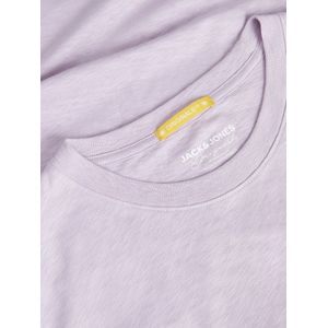 Jack & Jones - T-shirt - Maat L - Mannen - Paars - katoen
