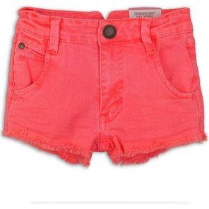 DJ Dutchjeans - Short meisjes - Neon Pink - Maat 92