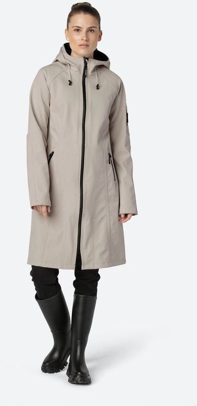 Ilse Jacobsen - RAIN37L - Softshell Regenjas - Chateau Grey - Lang