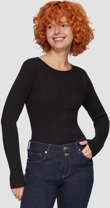 Gebreide Trui - Zacht Gebreid - Ronde Hals - Slanke Pasvorm