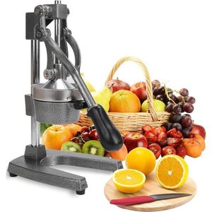 Professionele citruspers - handmatige citruspers - sinaasappelpers - metalen citroenpers - hoogwaardige handmatige sinaasappel- en limoenpers (grijs) - HTML content - gezocht sinaasappelpers automatische