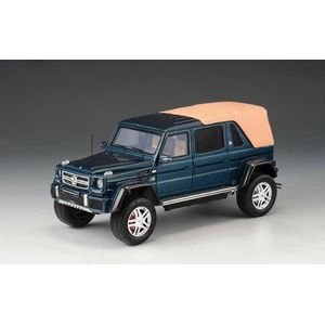 De 1:43 Diecast modelauto van de Mercedes-Benz G-Klasse G650 Gesloten Maybach van 2017 in Blue.Dit model is begrensd door 199 stuks. De fabrikant van het schaalmodel is GLM-Models.Dit model is alleen online beschikbaar.