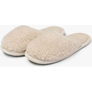 WOLLIES Amsterdam - Pantoffels - Beige - 100% Merinowol