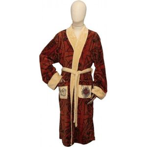 Harry Potter - Marauder's Map - Badjas - Bruin - Non Hooded