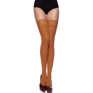 Merry Style MS-SS-J01 Dames Panty - 40 DEN -halsterloos - Polyamide - Ginger - XS-S