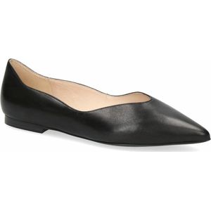 Caprice - Ballerina - Zwart - Leer