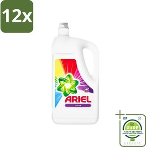 Ariel - Wasmiddel - Color - 80 Wasbeurten - 2,64 liter - Voordeelverpakking - 12 stuks - Ariel Color - Wasmiddel