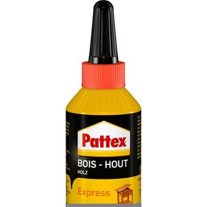 Pattex - Houtlijm Express - Sneldrogende Houtlijm - 75 g - Voor Sterke Hechting