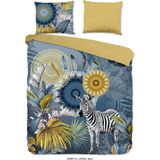 Dekbedovertrek - Grijs - Katoen - Eenpersoons