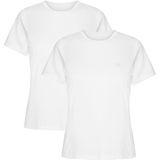 DANISH ENDURANCE - Sport T-Shirt - Wit - Lichtgewicht - Ronde Hals - voor Vrouwen