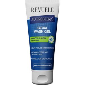 Revuele - No Problem - Gezichtsreinigingsgel - 200 ml - Salicylzuur en Zink