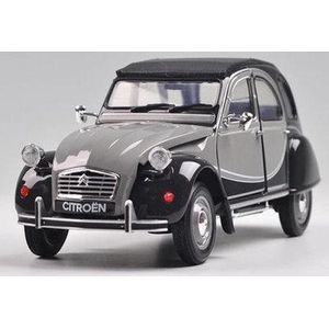 Citroen 2CV Charleston 1975 Grijs 1-24 Welly