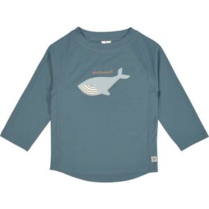 Lässig Zwemshirt Rashguard Lange Mouw Splash & Fun Whale blue, 03-06 mnd. Maat 62/68