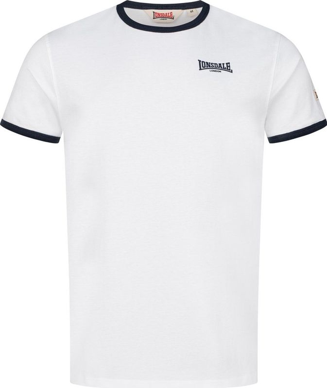 Lonsdale - Trelill - T-Shirt - White/Navy