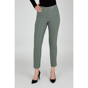 Robell - Bella 09 - 7/8 Structuur Streep - Olijf Groen - EU38