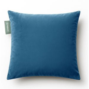 Myheate® Warmtekussen - Fluweel - Warmte Kussen Oplaadbaar - Elektrisch - Draadloos - Oplaadbaar - Infrarood - Incl. Powerbank - Voor Binnen en Buiten - Fluweel / Blauw - 45x45cm