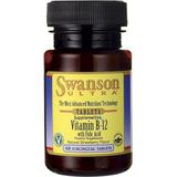 Swanson - Vitamine B-12 met Folic Acid - 1000 mcg - 60 Tabletten - Natuurlijke Aardbeismaak