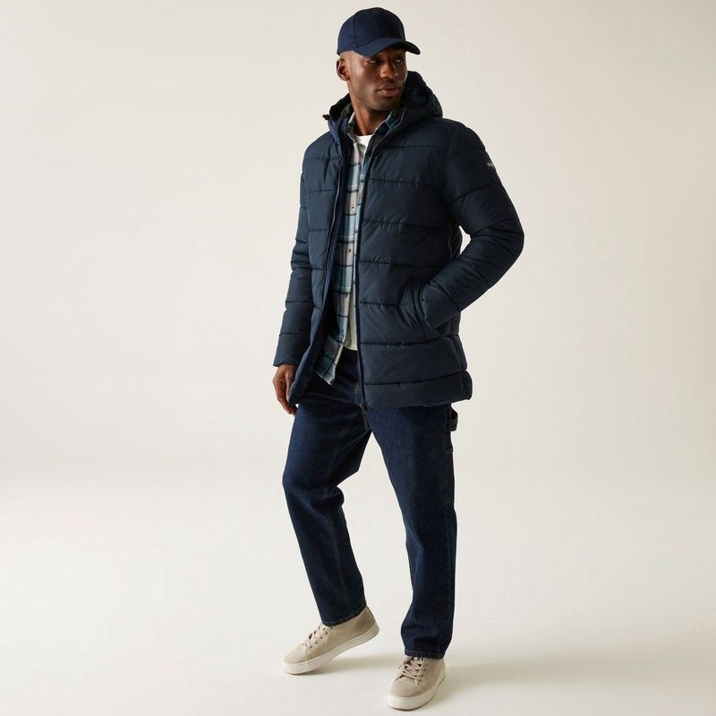 Regatta - Lakiver Padded Jas - Donkerblauw - Heren