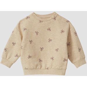 Sweatshirt - Zacht - Met All-over Print - Losse Pasvorm