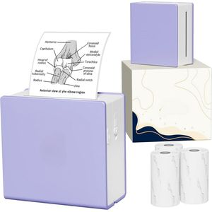 Solacis Sticker printer - Sticker maker - Mini printer - Sticker machine - Stickerprinter - Must have!