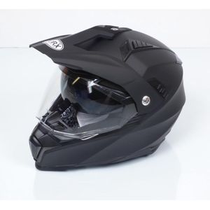 Casque cross enduro trail quad pour moto Taille XS Torx Dundee Black Mat Neuf