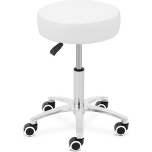 Physa Roll Stool - 48 - 61 cm - 120 kg - Wit
