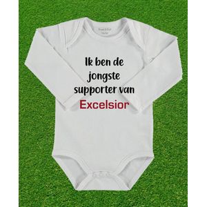 Rompertje jongste supporter van Excelsior.