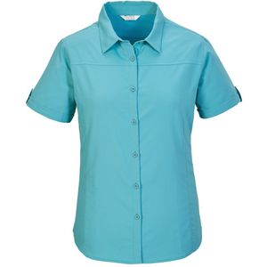 Killtec - Kos 1 - Geweven Blouse - Aqua - Damesblouse Korte Mouw