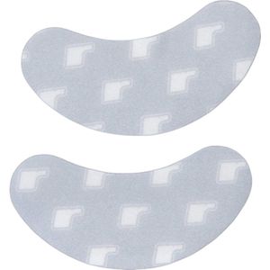 Rhode Peptide Eye Prep – Depuffing Hydrogel Eye Patches – Verkoelende Oogmaskers tegen Wallen & Donkere Kringen – R Logo - 6 Paar