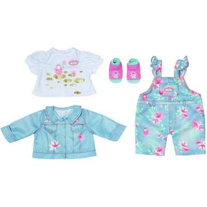 Baby Annabell Active Deluxe Jeans Set - Poppenkleding 43 cm