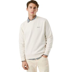 Pepe Jeans - Macbeth - Sweatshirt - Ronde Hals - Geborstelde Katoen/Polyester Mix