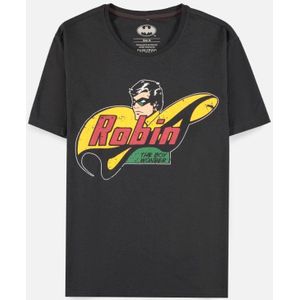 DC Comics Batman - Robin - Graphic Heren T-shirt - S - Zwart