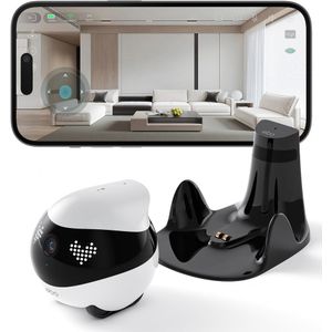 EnaBot - EBO Air 2 - Bewakingscamera - Wit - 2K Camera - Infrarood Navigatie