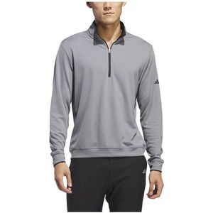 Adidas Core Lightweight Sweatshirt Met Halve Rits Grijs XL Man