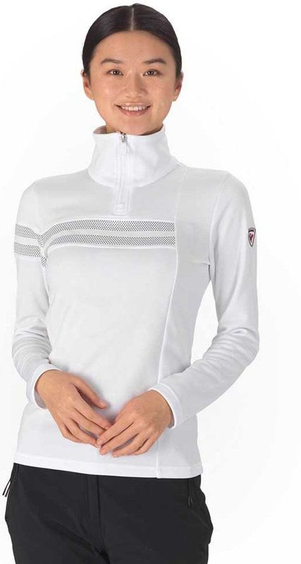 Rossignol - Resort - Fleece Met Halve Rits - Wit - Dames